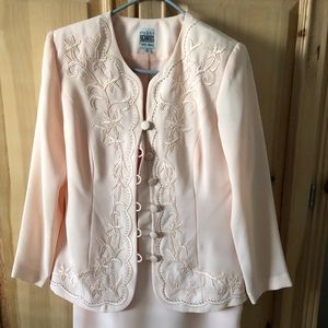 Two piece blazer with skirt